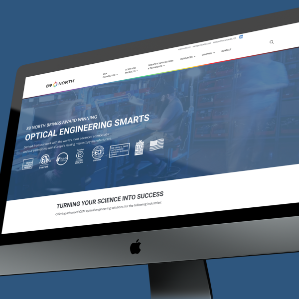 89 North New Website Mock Up