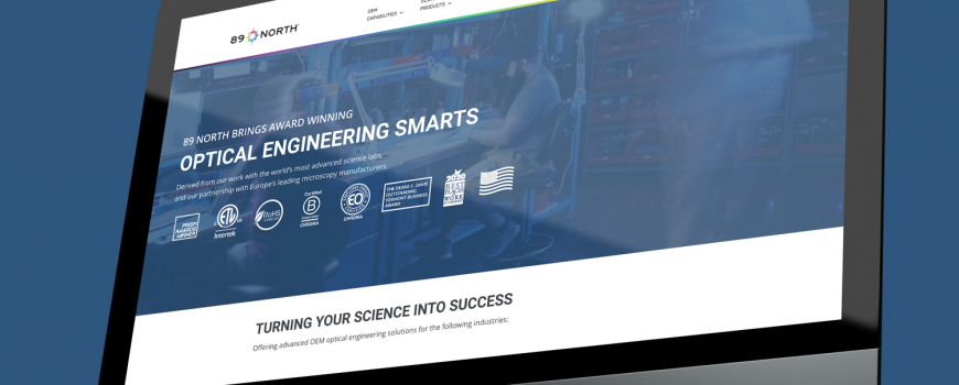 89 North New Website Mock Up